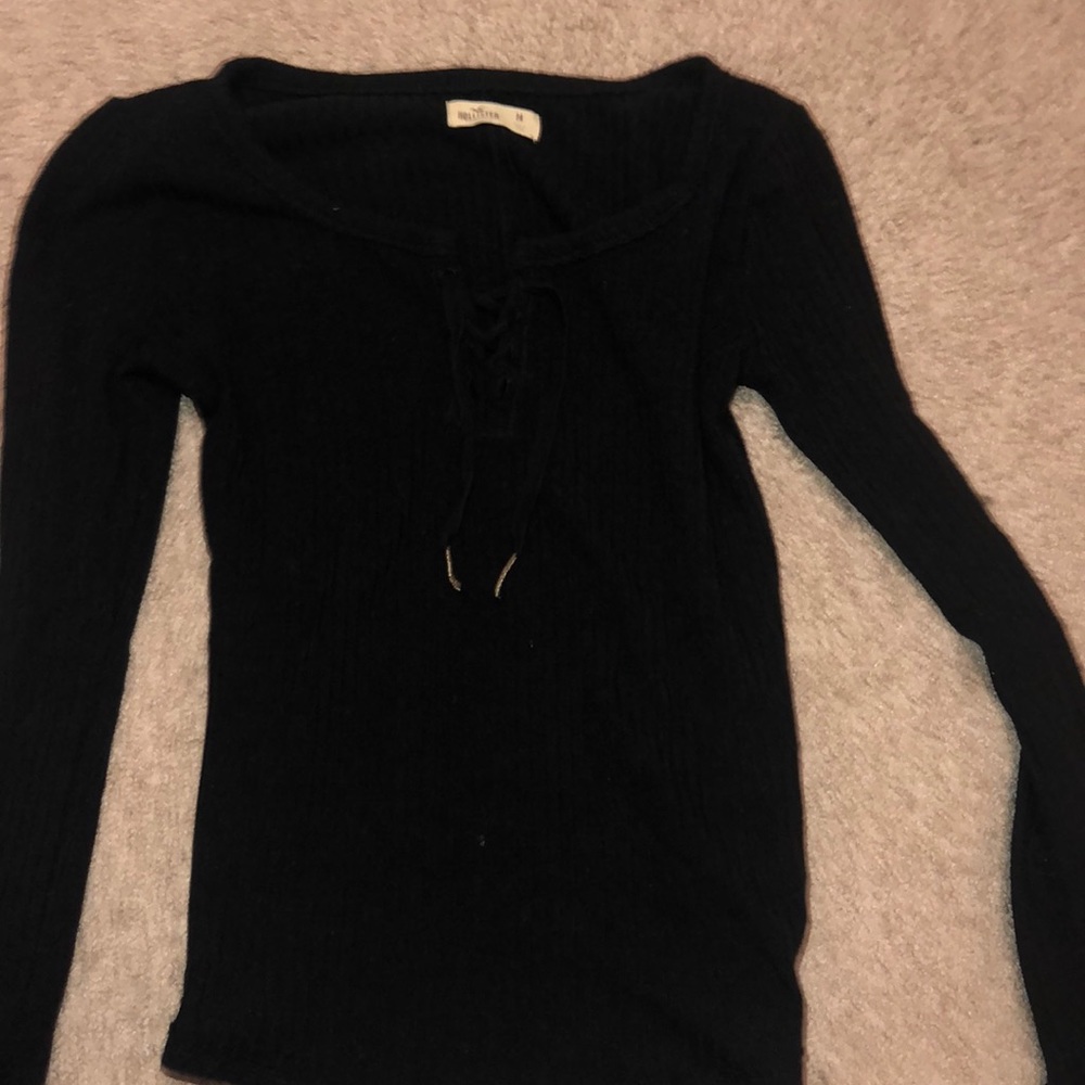 Long sleeve black shirt